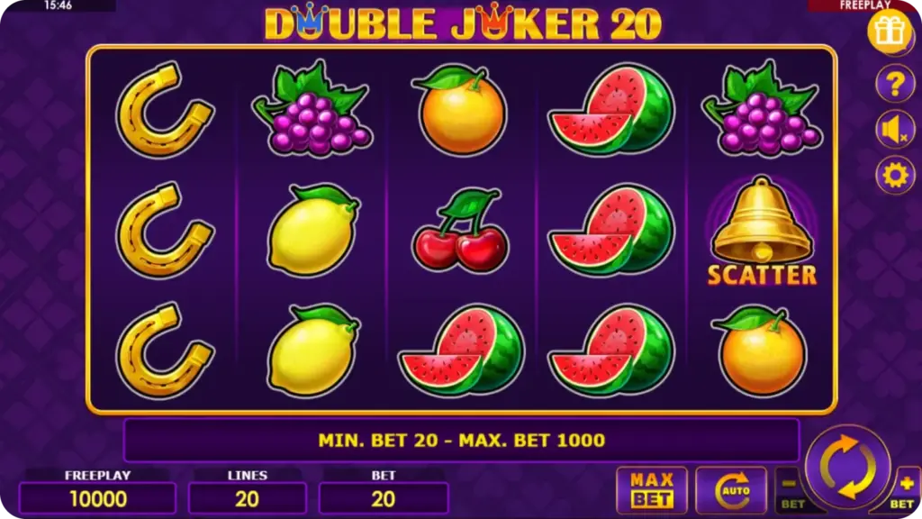 Double Joker Slot with dual joker wild symbols and multipliers