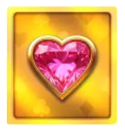 Heart symbol paying £0.50 for five of a kind