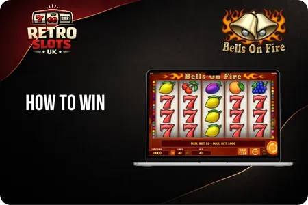 Winning combinations with hot bells and wild symbols in Bells on Fire slot game by Amatic
