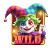 Joker Wild symbol — substitutes all symbols except Scatter