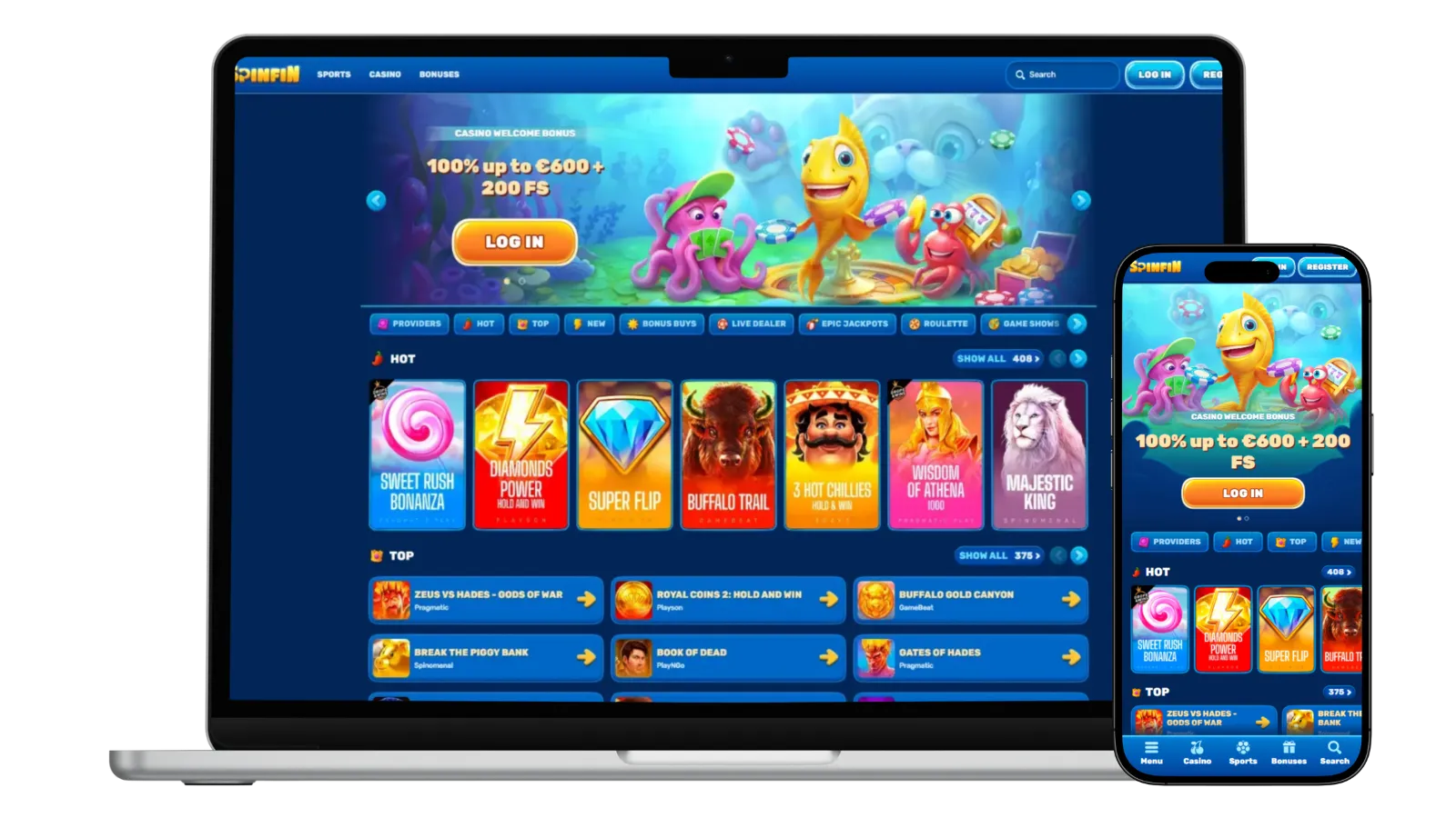 Spinfin casino